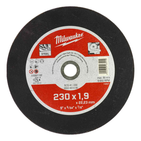MILWAUKEE KATKAISUL STD 230X1,9MM