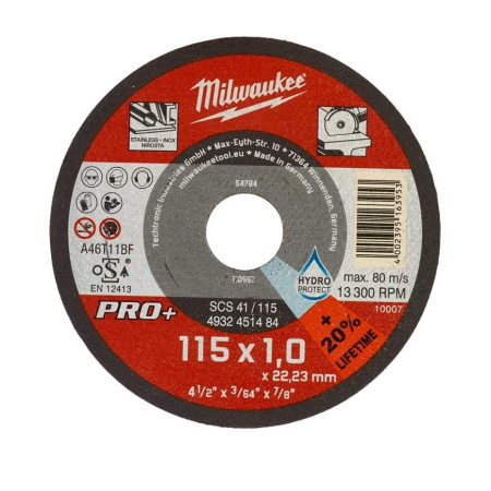 MILWAUKEE KATKAISUL SCS41/115X1 PRO