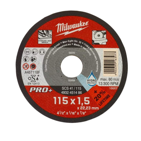 MILWAUKEE KATKAISUL SCS41/115X1,5 PRO