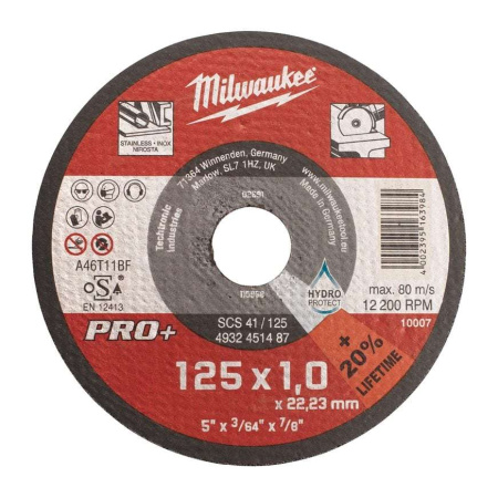 MILWAUKEE KATKAISUL SCS41/125X1 PRO