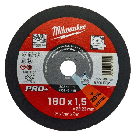 MILWAUKEE KATKAISUL SCS41/180X1,5 PRO