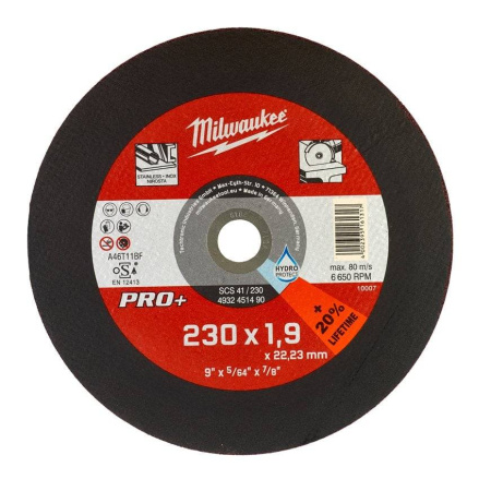 MILWAUKEE KATKAISUL SCS41/230X1,9 PRO