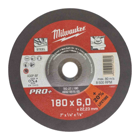 MILWAUKEE METAL HIOMALAIK SG 27/180X6 PRO+ - 1P