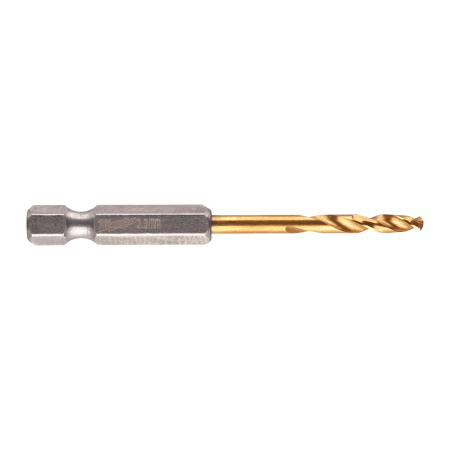 MILWAUKEE METALLIPORA HSSG TIN 3,3MM 2P