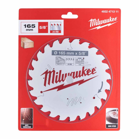 MILWAUKEE PYÖRÖSAHANT. W165X15.87X1.6X24