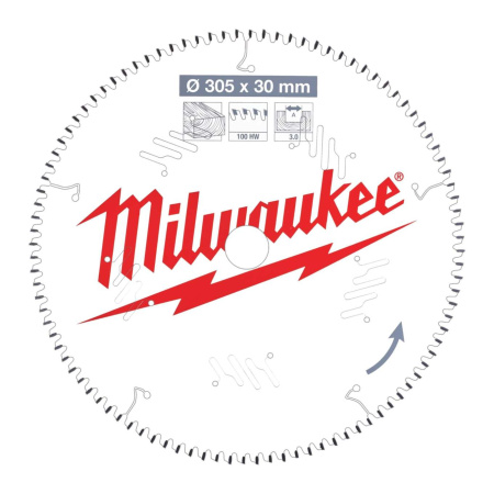 MILWAUKEE PYÖRÖSAHANT. MS W305X30X3,0X100