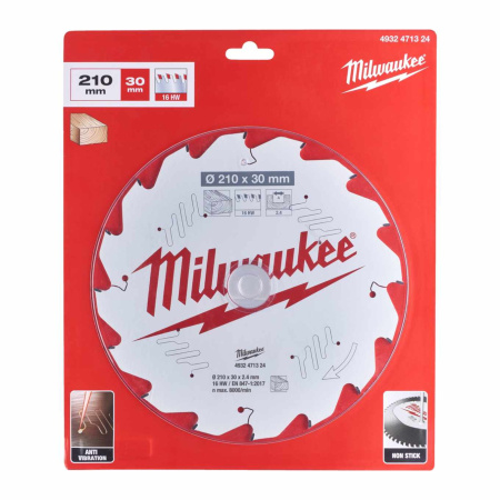 MILWAUKEE PÖYTÄSAHANTERÄ W210X30X2,4X16T