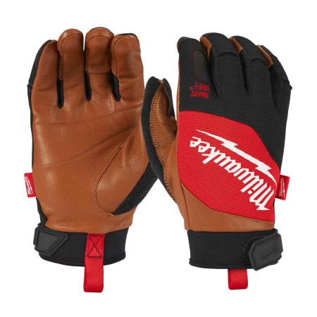 MILWAUKEE KÄSINEET HYBRID NAHKA - XXL/11