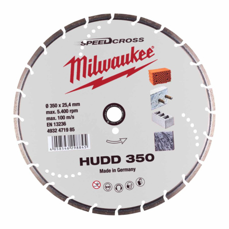 MILWAUKEE TIMANTLAIKKA HUDD 350MM
