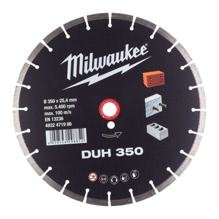 MILWAUKEE TIMANTLAIKKA DUH 350MM
