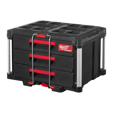 MILWAUKEE TYÖKALUPAKKI 3 VETOLAATIKKOA PACKOUT