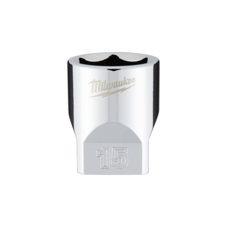 MILWAUKEE HYLSY 1/4 LYHYT 15MM