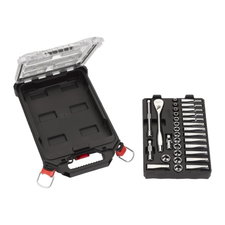 MILWAUKEE HYLSYT RÄIKKÄ 3/8" PACKOUT 32KPL
