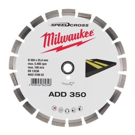 MILWAUKEE TIMANTLAIKKA ADD ASFALTTI 350