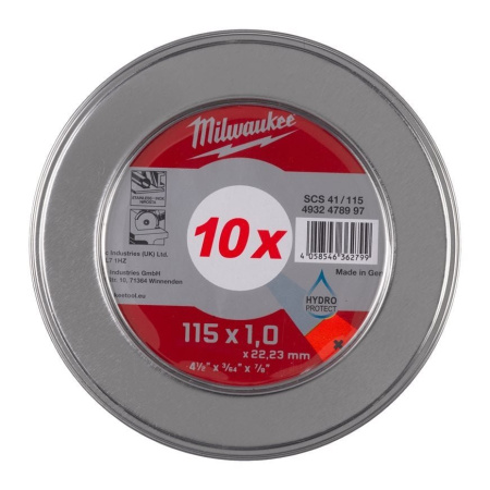 MILWAUKEE KATKAISUL 41/115X1 PRO TB 10P