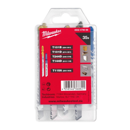 MILWAUKEE PISTOSAHANTERÄSARJA  35 KPL