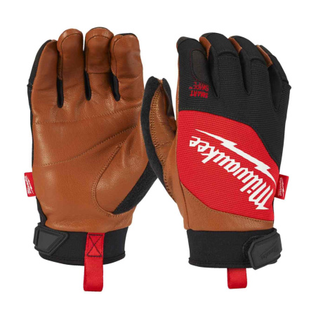 MILWAUKEE KÄSINEET HYBRID NAHKA - S/7