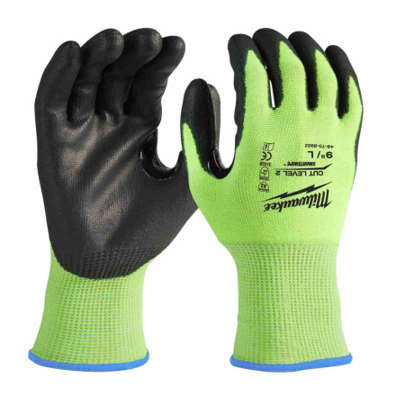 MILWAUKEE KÄSINEET HI-VIS CUT B - XL/10