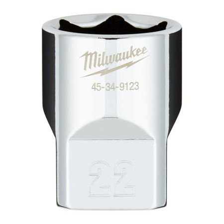 MILWAUKEE HYLSY 1/2 LYHYT 22MM