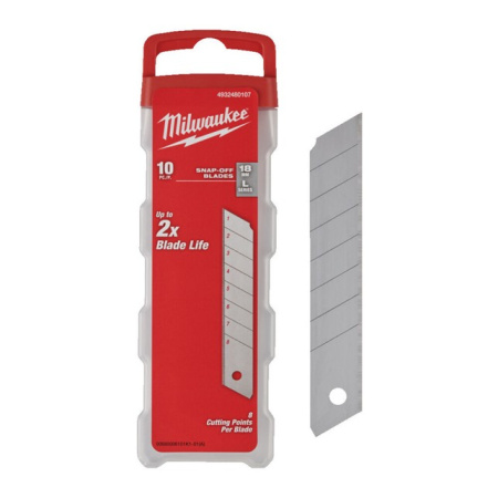 MILWAUKEE KATKOTERÄ 18MM 10KPL PAKKAUS