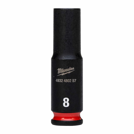 MILWAUKEE VOIMAHYLSY 1/4" SHW PITKÄ 8MM