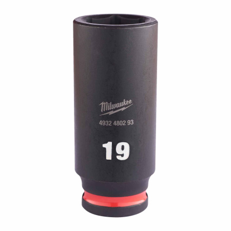 MILWAUKEE VOIMAHYLSY 3/8" SHW PITKÄ 19MM