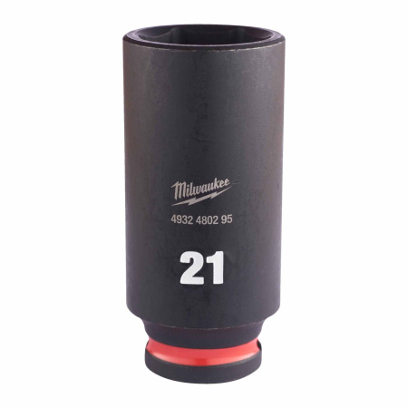 MILWAUKEE VOIMAHYLSY 3/8" SHW PITKÄ 21MM