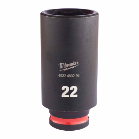 MILWAUKEE VOIMAHYLSY 3/8" SHW PITKÄ 22MM