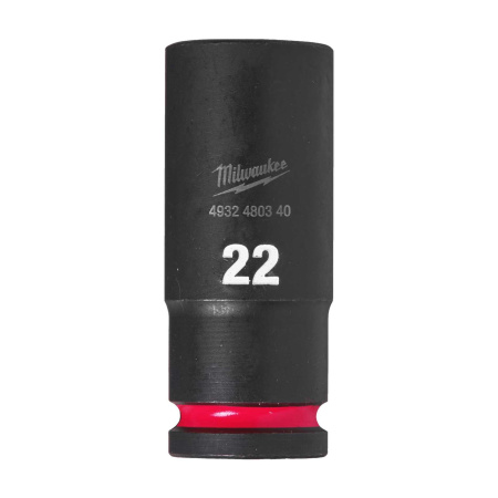 MILWAUKEE VOIMAHYLSY 1/2" SHW PITKÄ 22MM