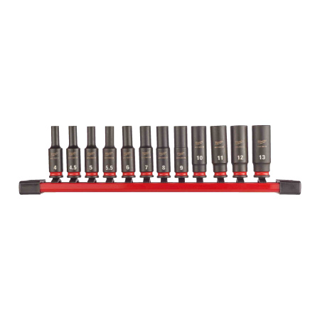 MILWAUKEE HYLSYSARJA 1/4" SHW SYVÄ 12P