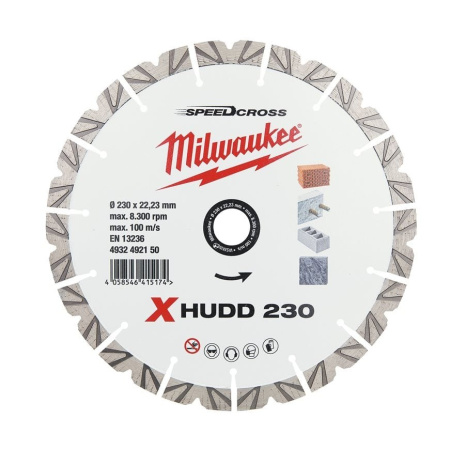 MILWAUKEE TIMANTLAIKKA XHUDD 230MM
