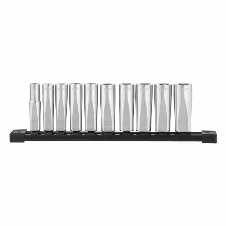 MILWAUKEE KROMIHYLSYT PITKÄ 3/8" MM 10P