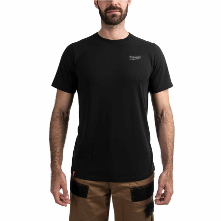 MILWAUKEE T-PAITA HYBRID  MUSTA HTSSBL - XL