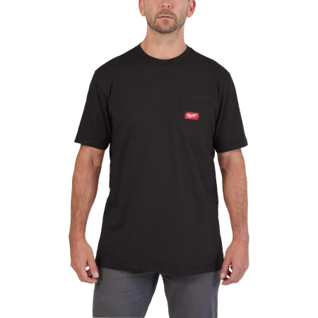 MILWAUKEE T-PAITA  MUSTA WTSSBL-XXL