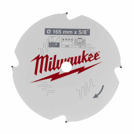 MILWAUKEE PYÖRÖSAHANT. F165X15,87X1,8X4D