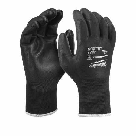 MILWAUKEE ASENTAJAN KÄSINEET PU - 9/L - 12P