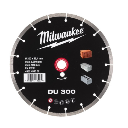MILWAUKEE TIMANTLAIKKA DU 300MM