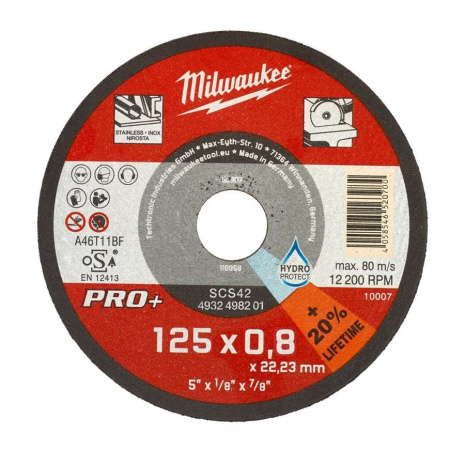 MILWAUKEE KATKAISUL SCS42/125X0,8 PRO