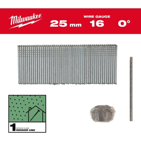 MILWAUKEE NAULA 16G/0°/32MM/G/C1 5000P