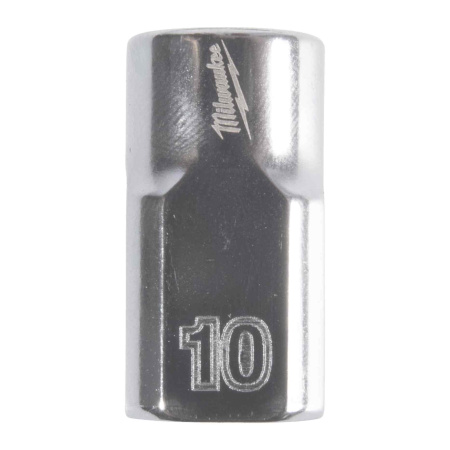 MILWAUKEE HYLSY 3/8" 12-KULMA LYHYT 10MM