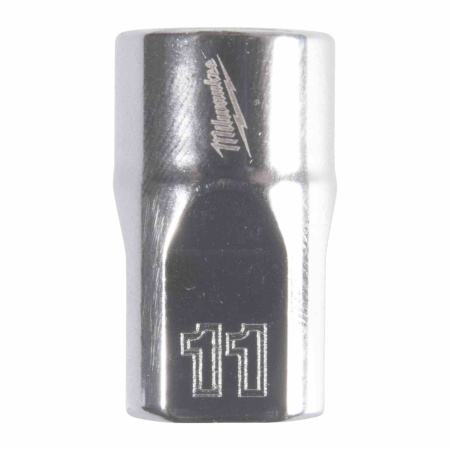 MILWAUKEE HYLSY 3/8" 12-KULMA LYHYT 11MM
