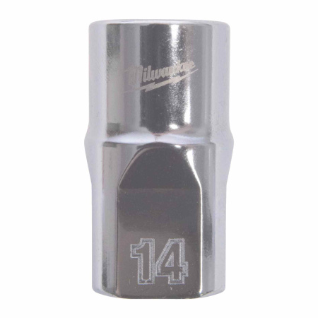 MILWAUKEE HYLSY 1/2" 12-KULMA LYHYT 14MM