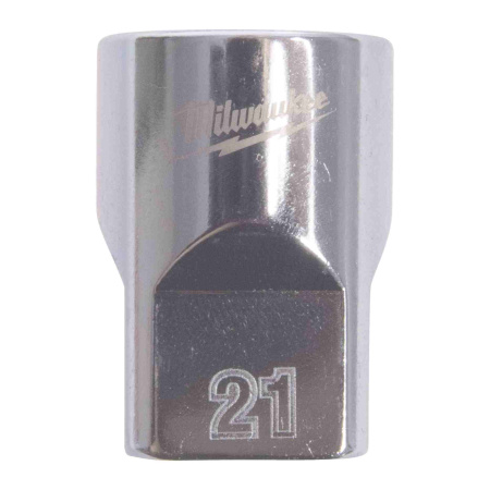 MILWAUKEE HYLSY 1/2" 12-KULMA LYHYT 21MM
