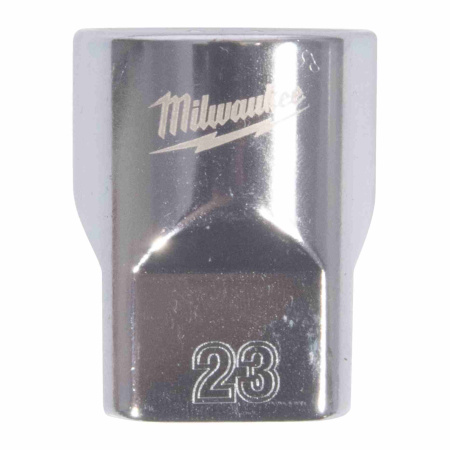 MILWAUKEE HYLSY 1/2" 12-KULMA LYHYT 23MM
