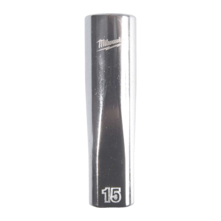 MILWAUKEE HYLSY 1/2" 12-KULMA PITKÄ 15MM