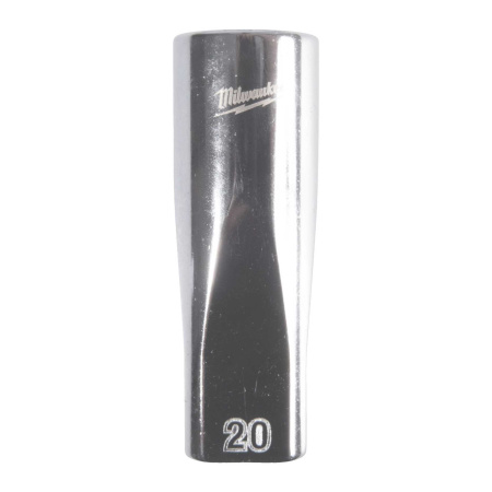 MILWAUKEE HYLSY 1/2" 12-KULMA PITKÄ 20MM