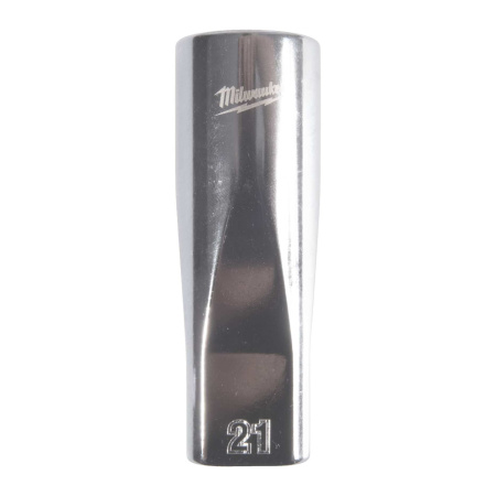 MILWAUKEE HYLSY 1/2" 12-KULMA PITKÄ 21MM