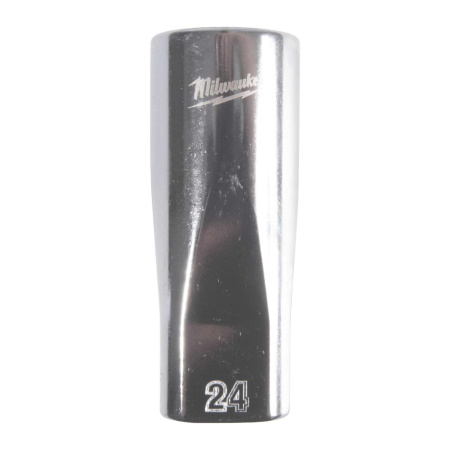 MILWAUKEE HYLSY 1/2" 12-KULMA PITKÄ 24MM