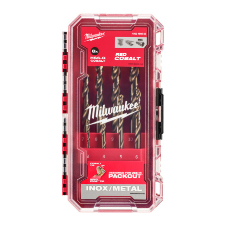 MILWAUKEE METALLIPORASARJA HSSG-CO 8P