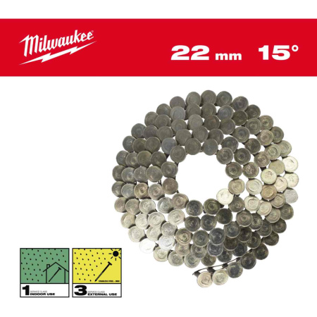 MILWAUKEE RUMPUNAULA 15°/22/RS/G 2880P